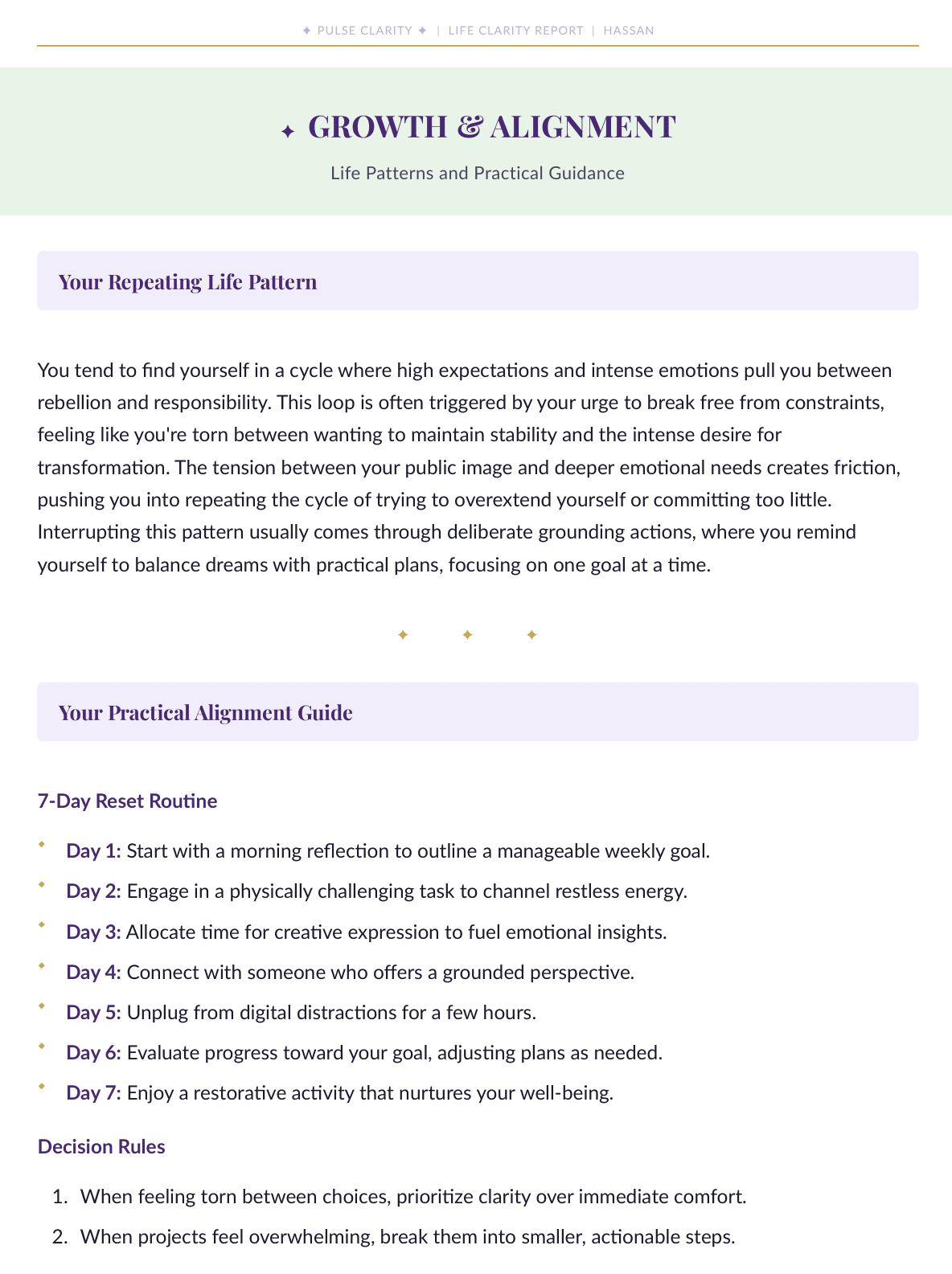 Life Clarity Report preview 2